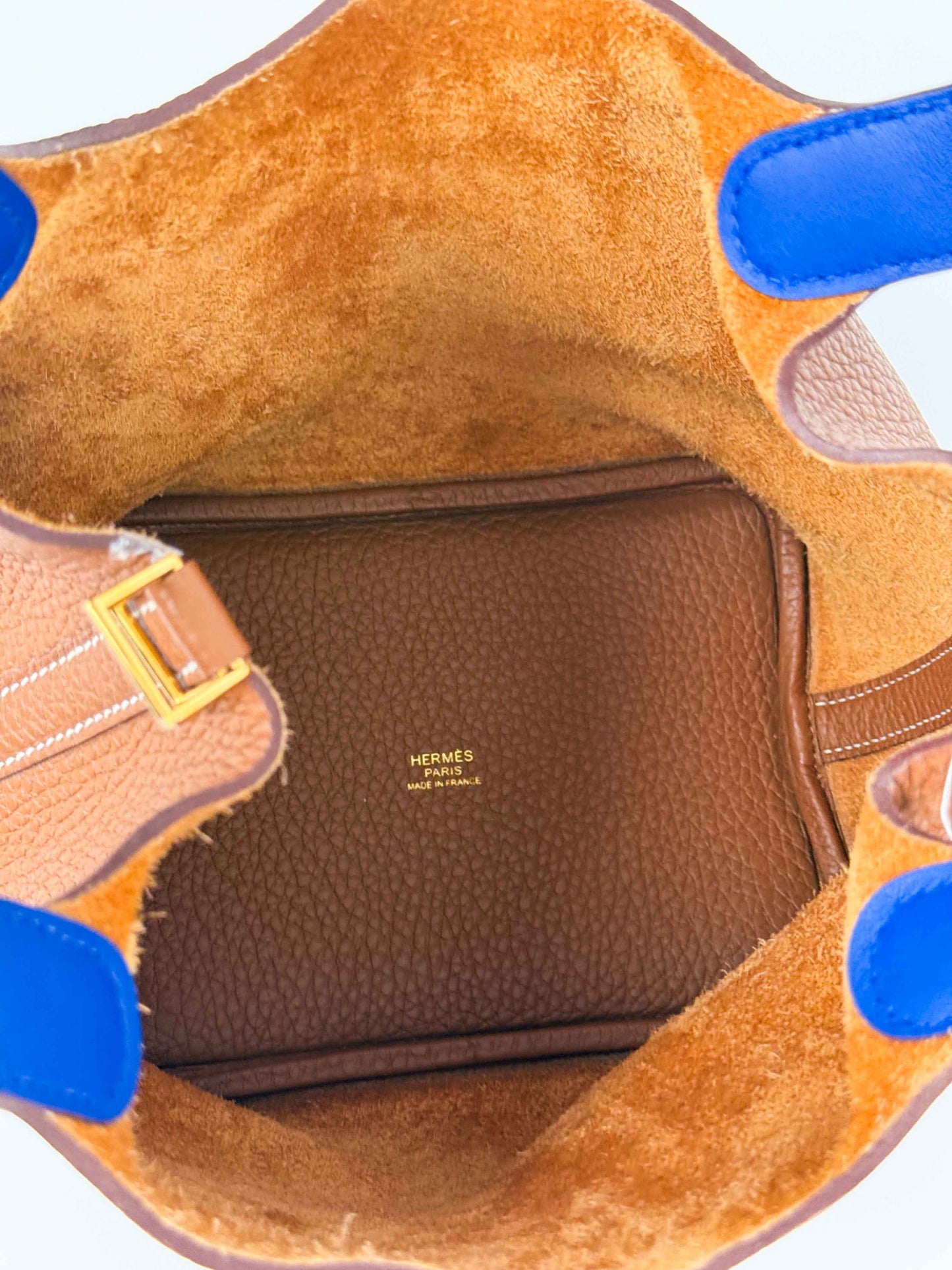 (A69) Hermès Gold Picotin 18 Bag with Gold Hardware