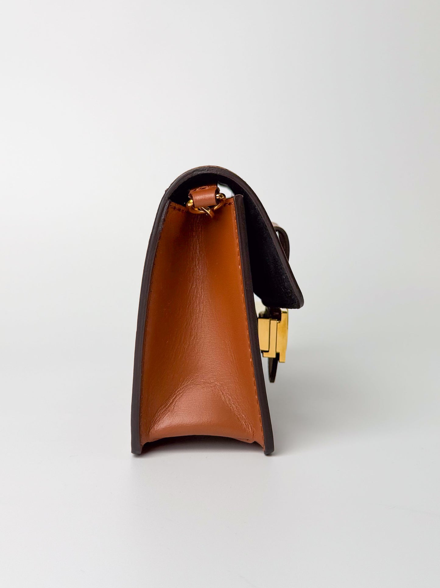 (A95) Louis Vuitton Mini Dauphine Gold Hardware