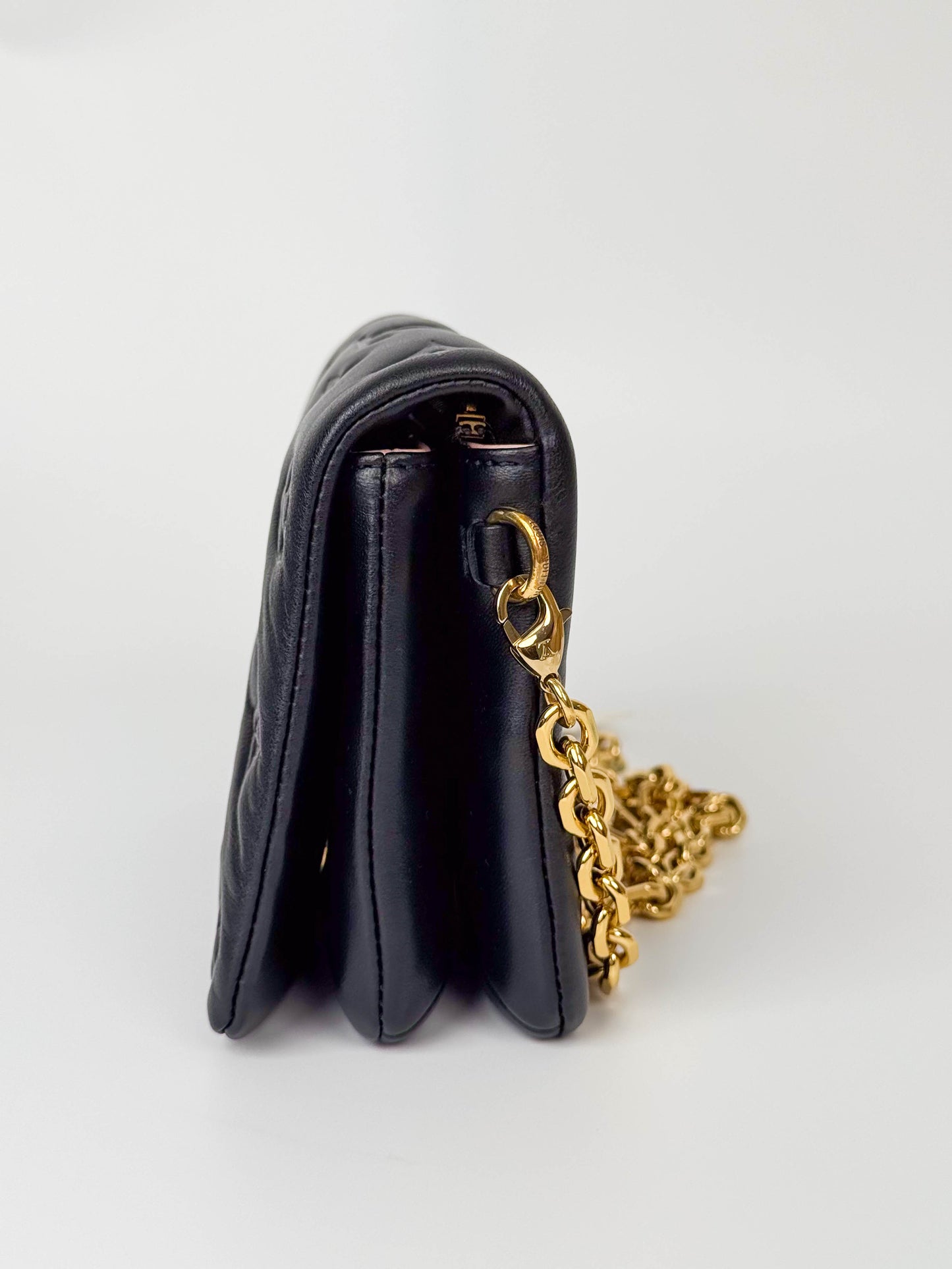 (A102) Louis Vuitton Coussin Chain Pochette Gold Hardware