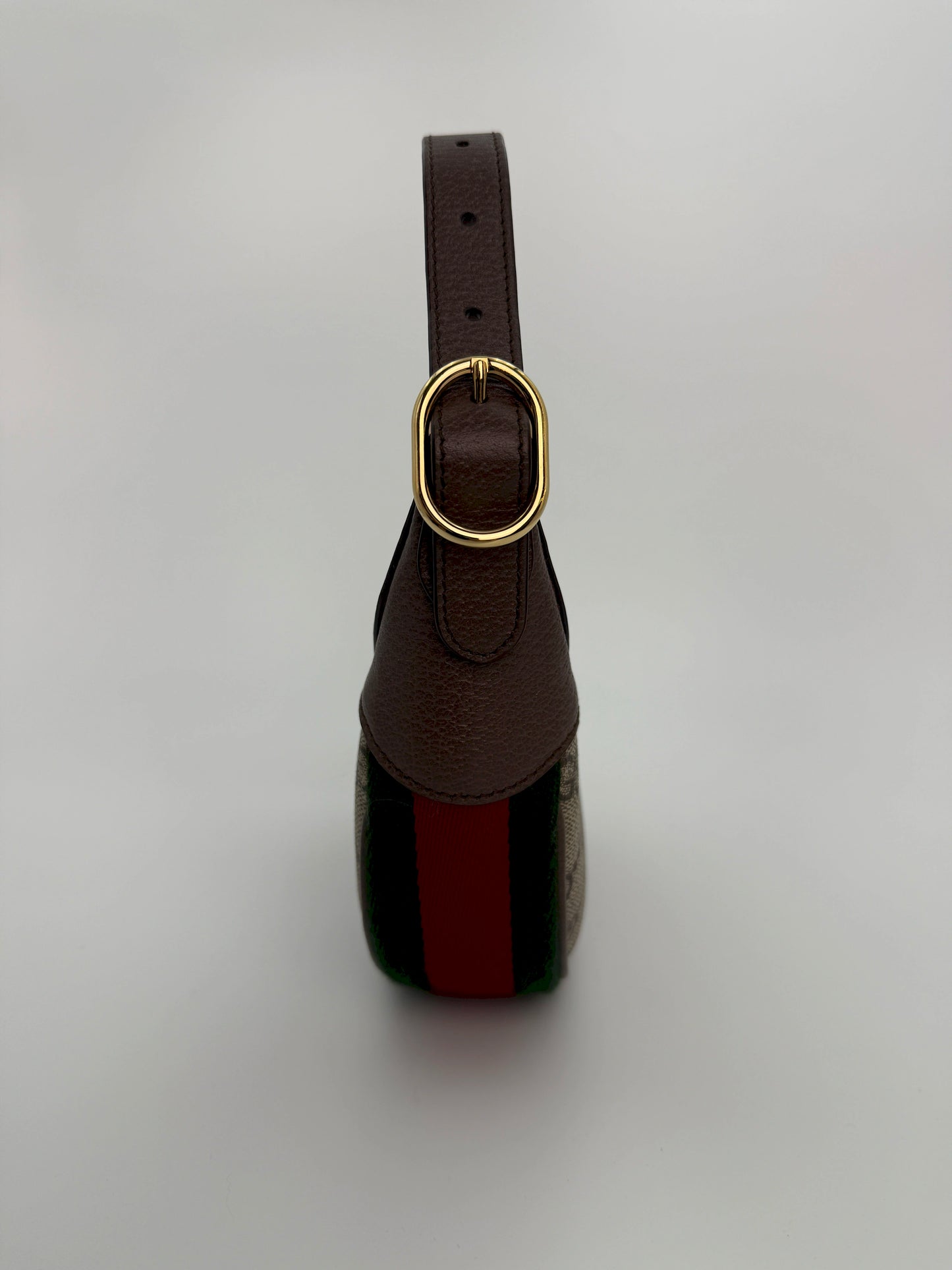 (AJ7) Gucci Ophidia Mini Shoulder Bag, Yellow Gold Hardware