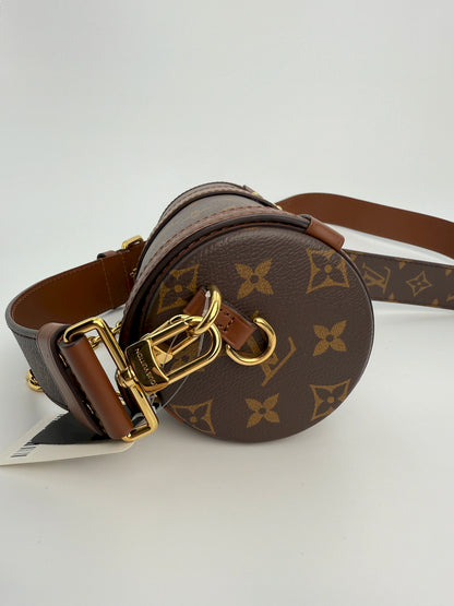 (AJ25) Louis Vuitton Monogram Papillon Trunk Bag, Gold Hardware
