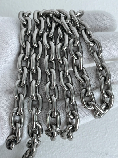 (A21) Louis Vuitton Black Epi Twist Wallet on Chain Silver Hardware With Code