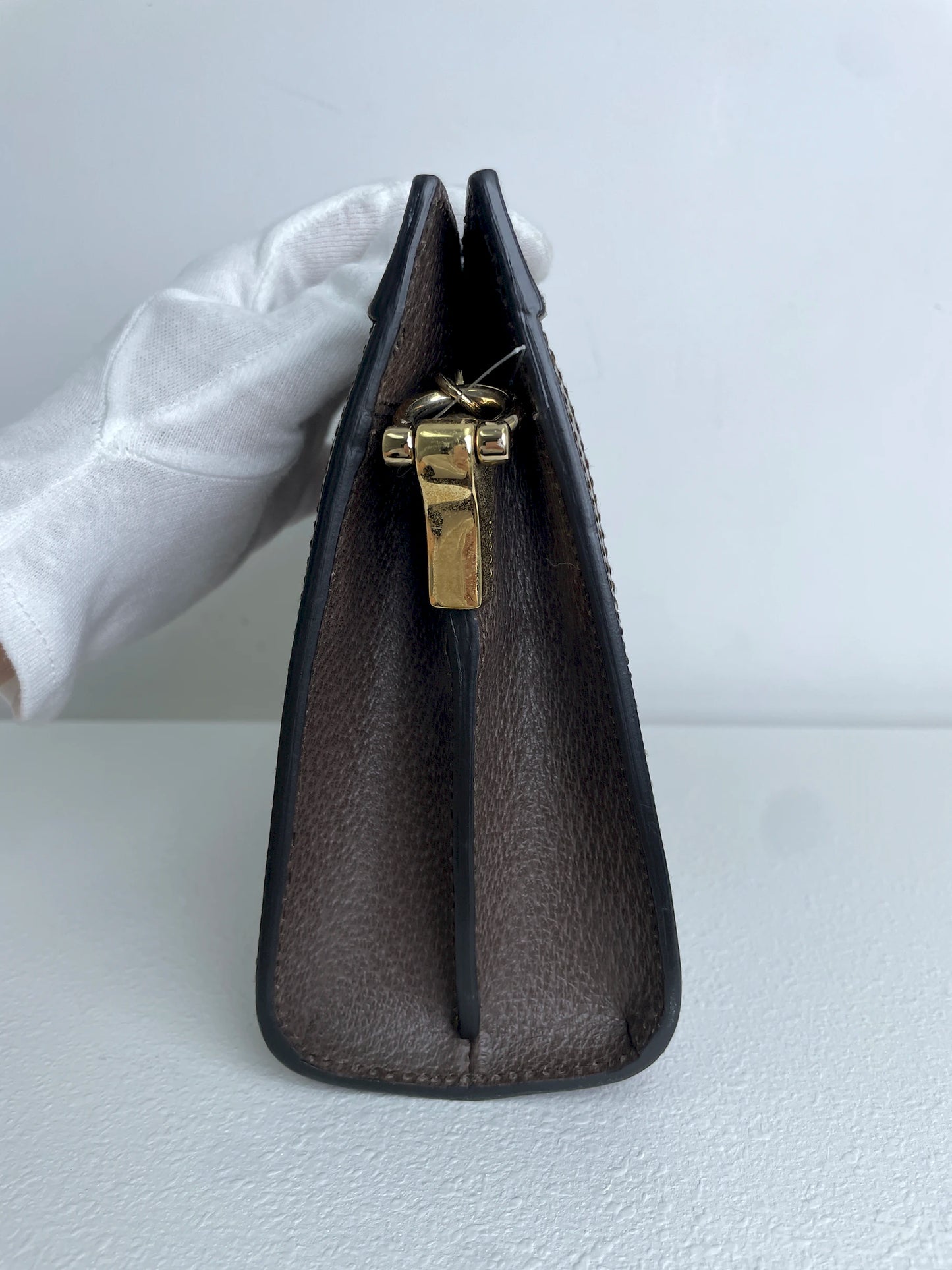(A27) Gucci Ophidia GG Cherryline Bag Gold Hardware