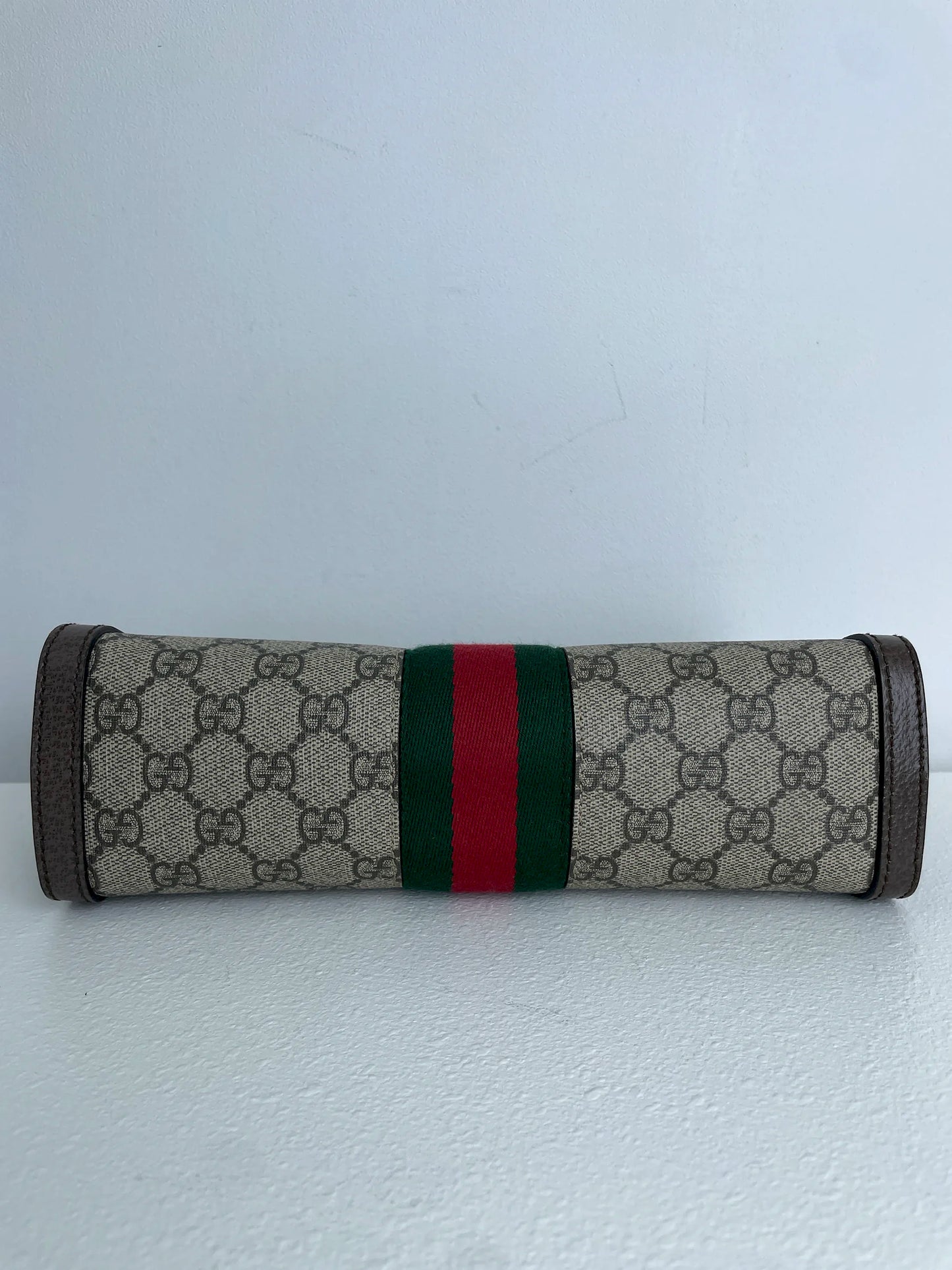 (A27) Gucci Ophidia GG Cherryline Bag Gold Hardware